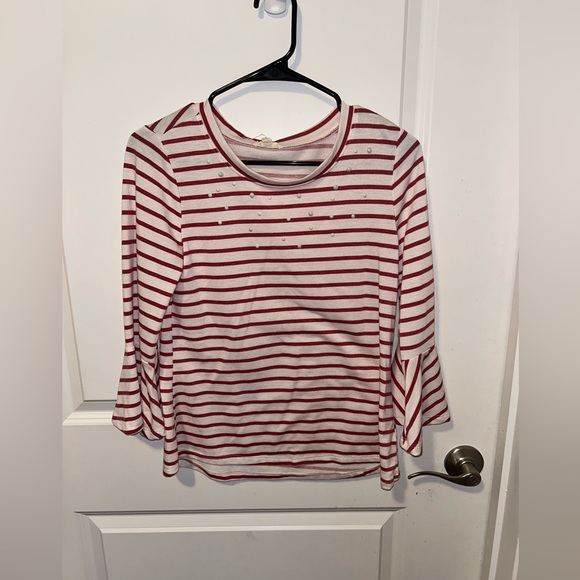 Bundle of 2 Women’s Sise Small Striped Blouses - Picture 6 of 6